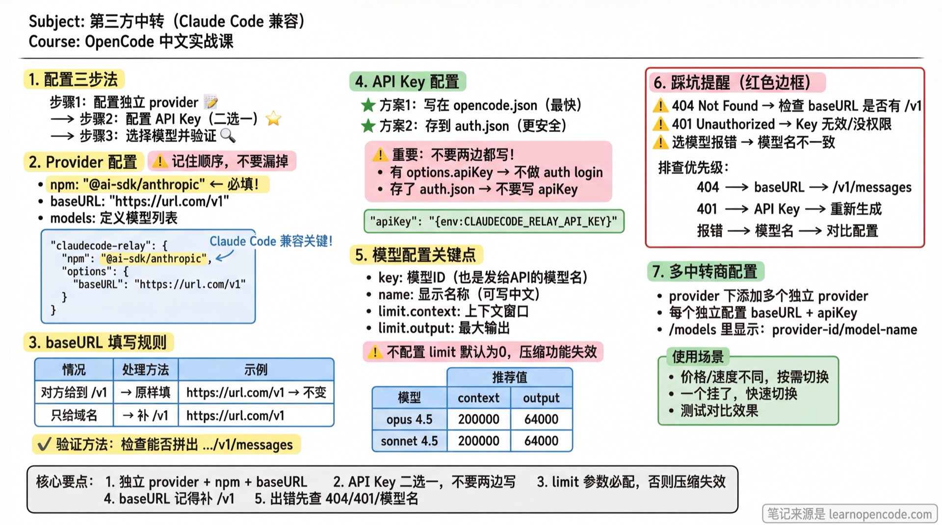 Third-Party Relay (Claude Code Compatible) Notes